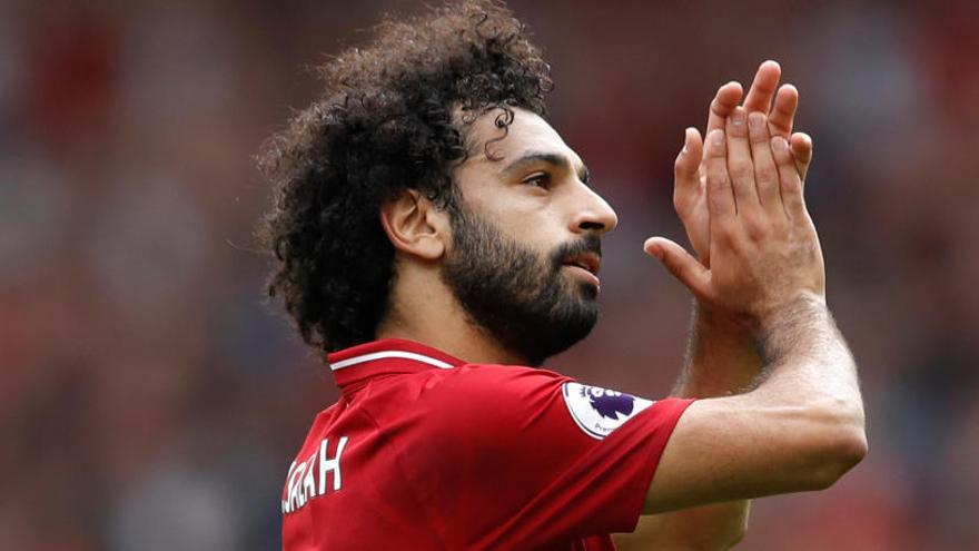 El agente de Salah responde al Barça por su interés en ficharle