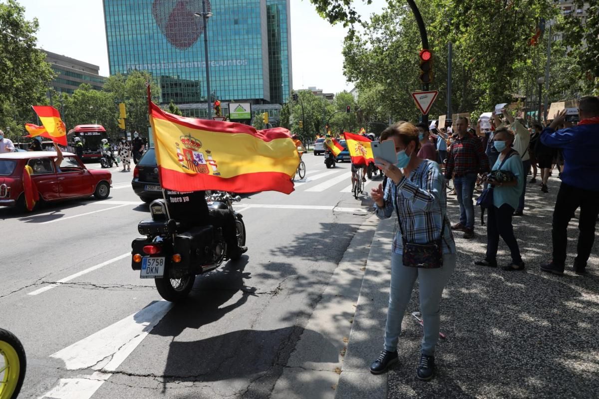 Manifestación de Vox en Zaragoza