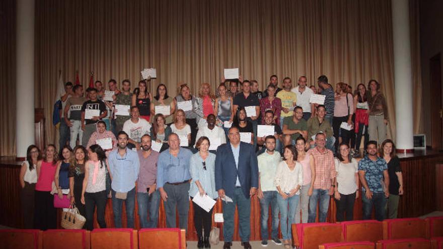 Clausura del proyecto de empleo y formación &#039;Lanzarote Sostenible&#039;