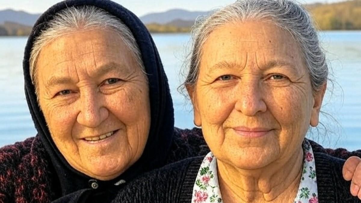 L'autora de la carta, Marina Ramió, ha creat amb IA una imatge de les seves rebesàvies juntes, de grans.