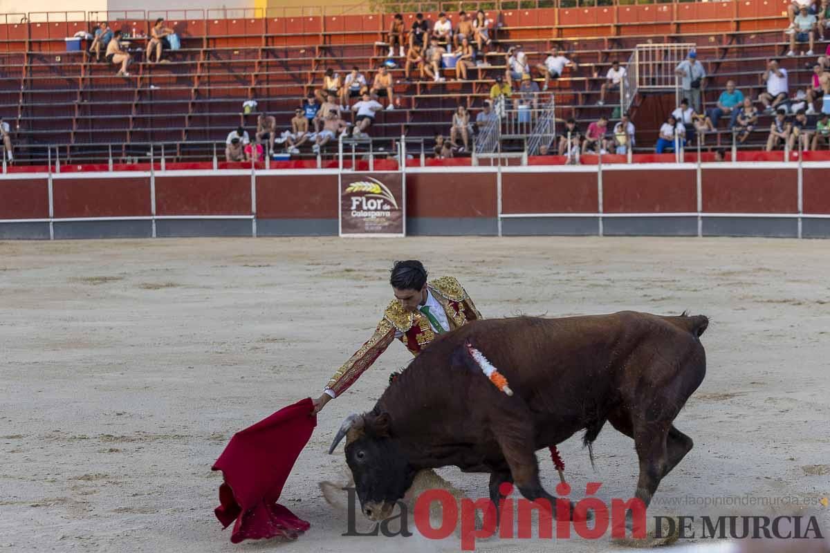 Primera novillada 'Espiga de plata' en Calasparra