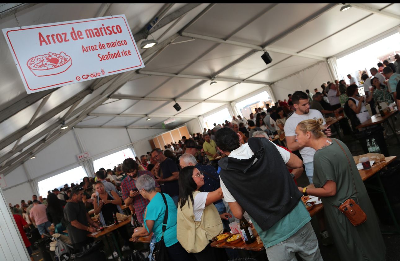Así fue el día del Pilar en la LX Festa do Marisco de O Grove.