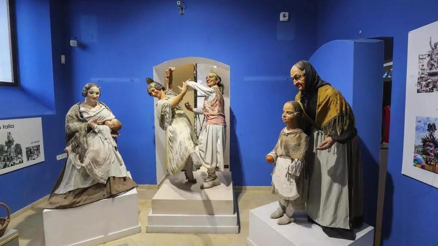 Inicien la segona fase de l’actuació de reparació i neteja dels ninots indultats en el Museu Faller
