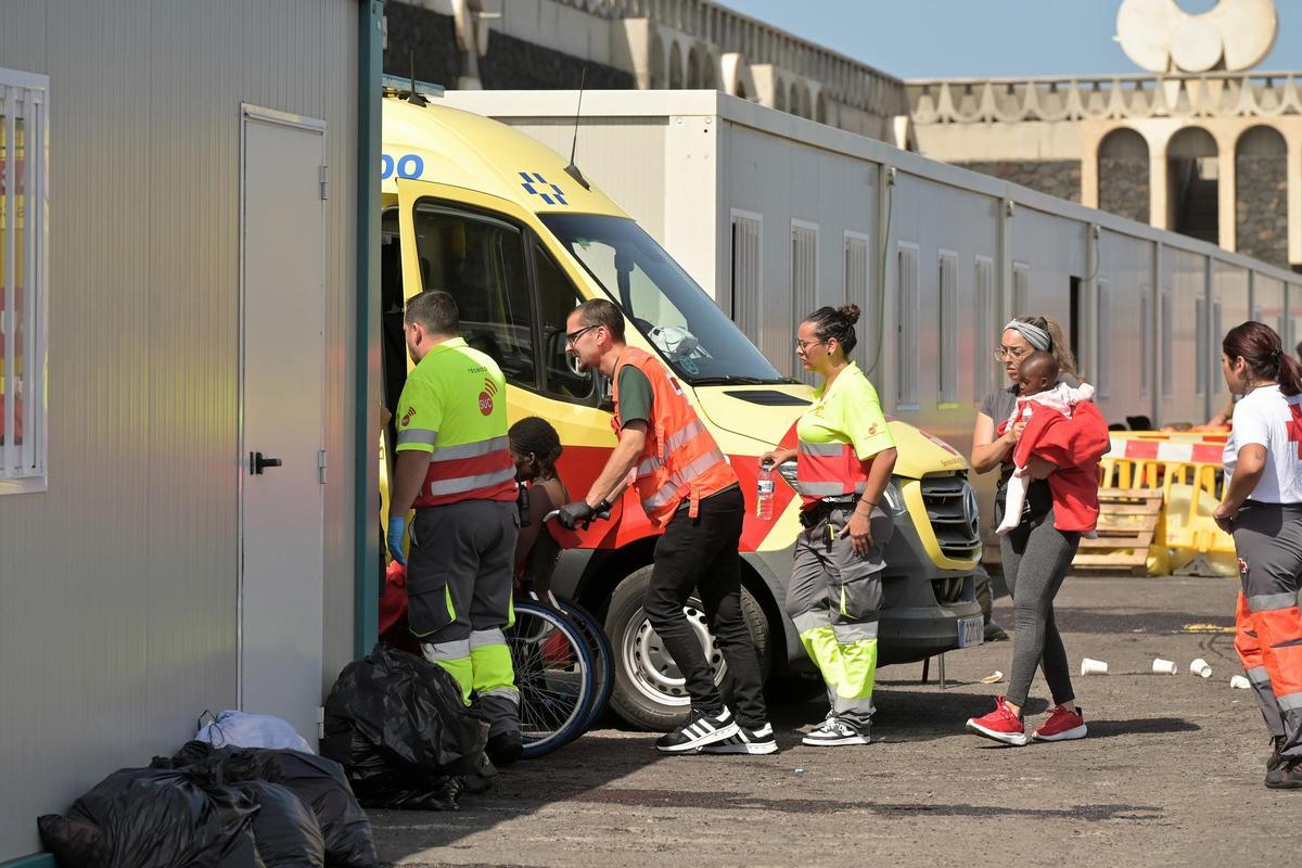 Archivo - Llegada de menores migrantes