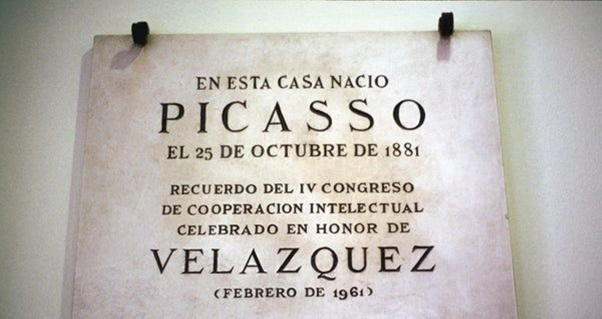 Placa Picasso.