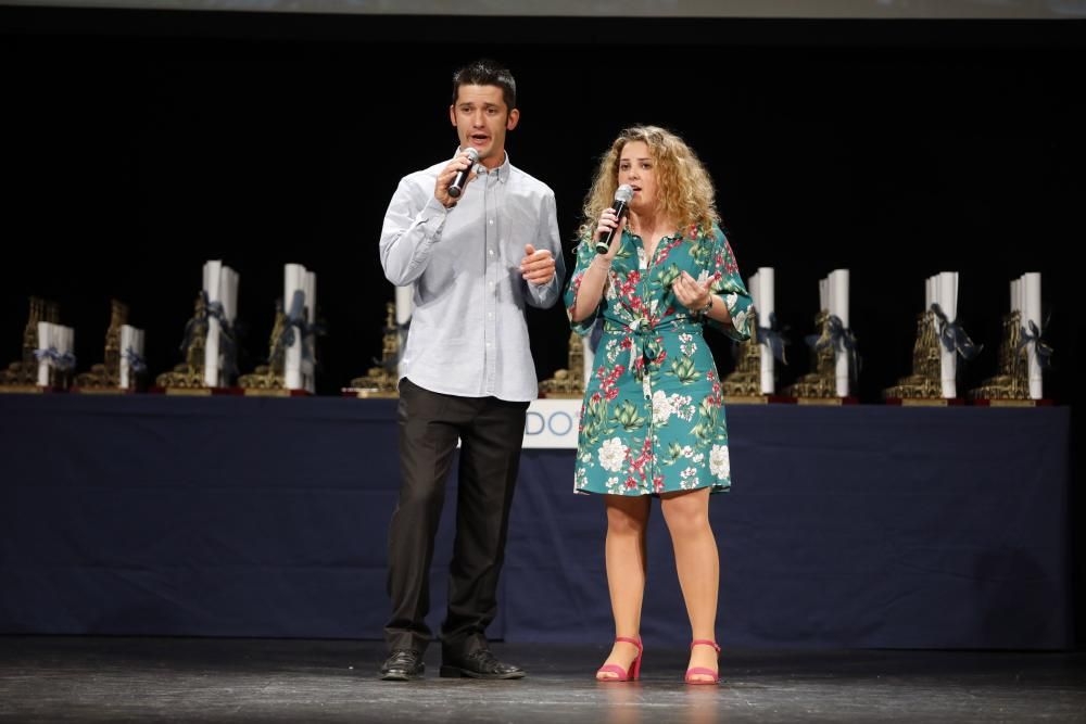 Gala de entrega de los premios Folclore Ciudad de Oviedo