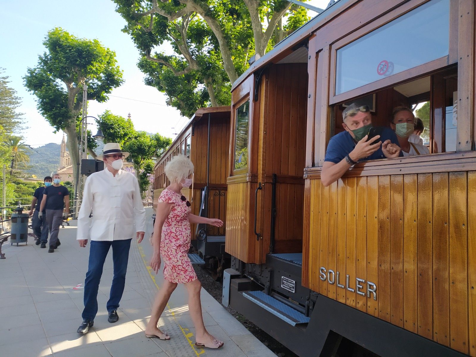 El tren de Sóller vuelve a rodar