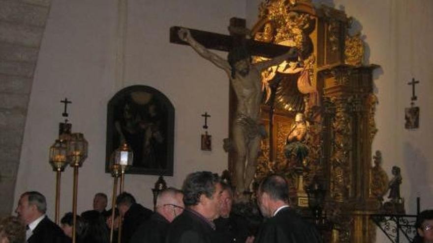 El Cristo del Amparo celebrará del 15 al 17 la Exaltación de la Cruz