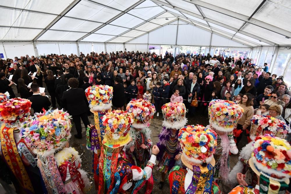 Numerosos vecinos disfrutaron del martes de Carnaval