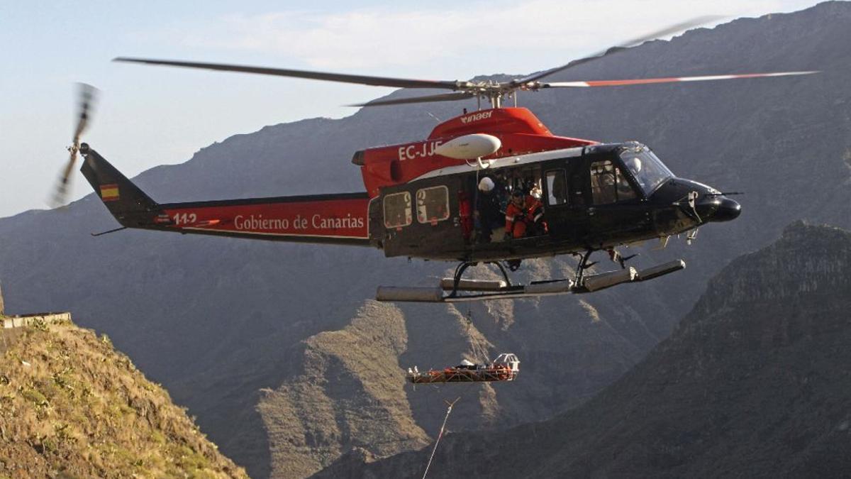 Rescate de senderistas en Tenerife