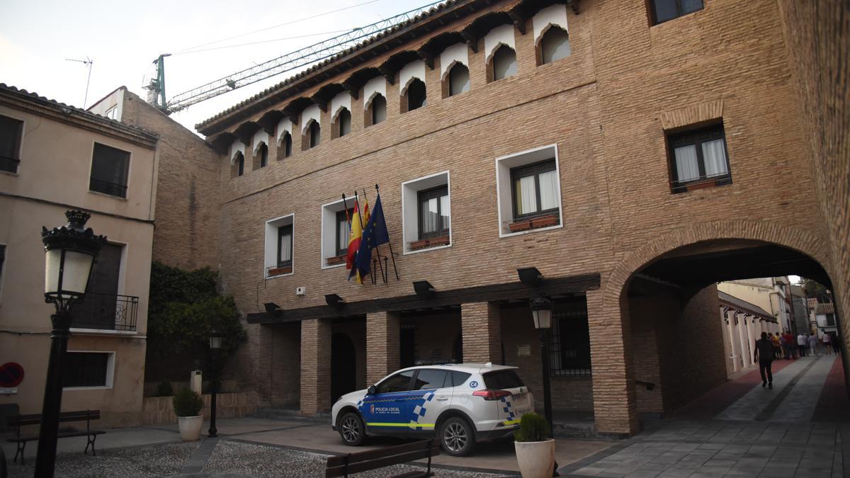 Ayuntamiento de La Puebla de Alfindén, municipio en el que ha ocurrido el siniestro.