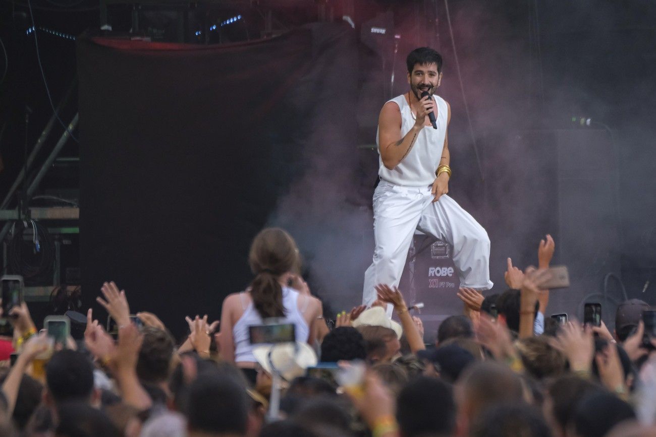 Concierto de Residente y Camilo en el Granca Live Fest