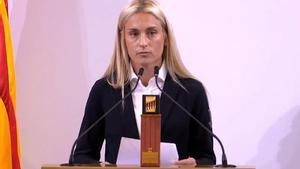 El discurso de Alexia Putellas en el acto de entrega de la Medalla de Honor del Parlamento de Cataluña