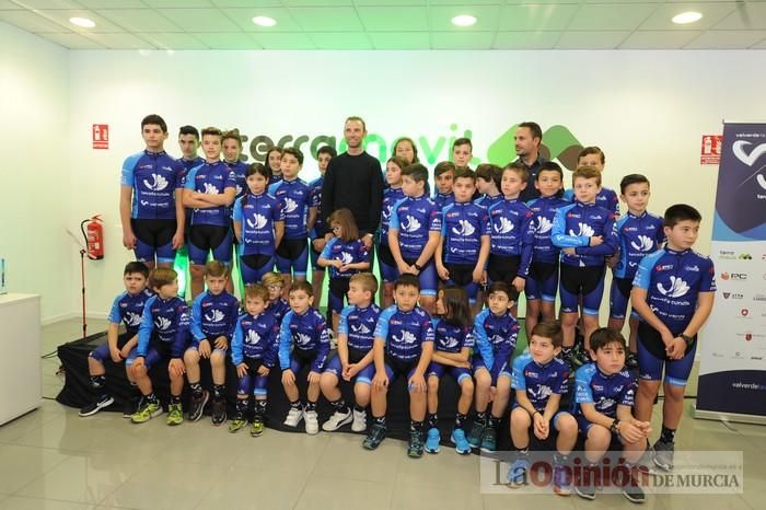 Presentación del Valverde Team en Murcia