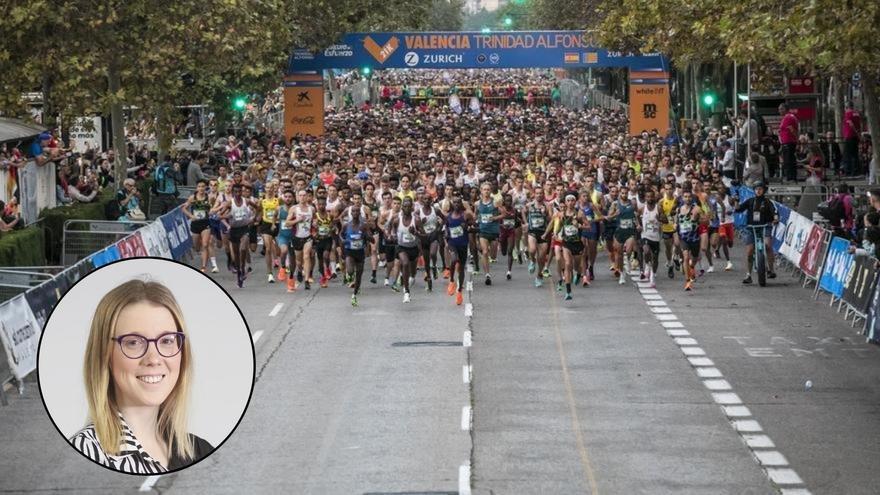 Diario de una corredora novata en el Maratón de Valencia: "Cada kilómetro es un momento de adrenalina"