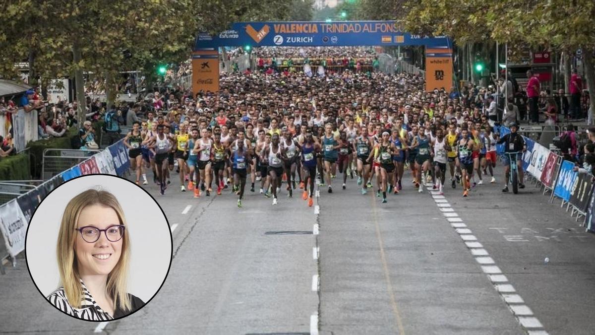 Saray Fajardo, corredora novata en el Maratón de Valencia, cuenta su experiencia en primera persona.