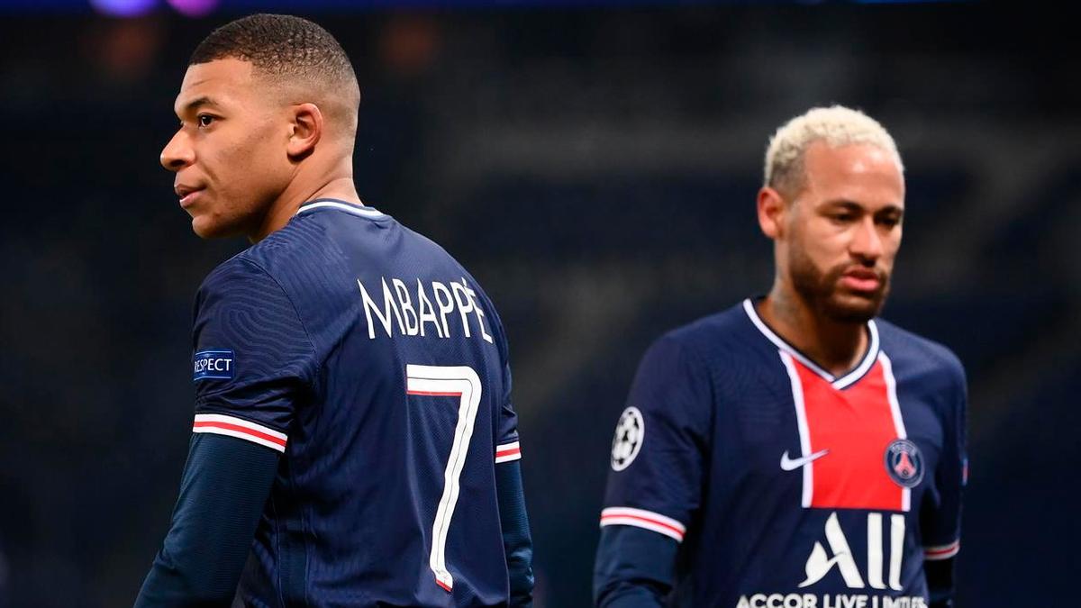 Neymar y Mbappé, dos de las estrellas que podrían verse más afectadas