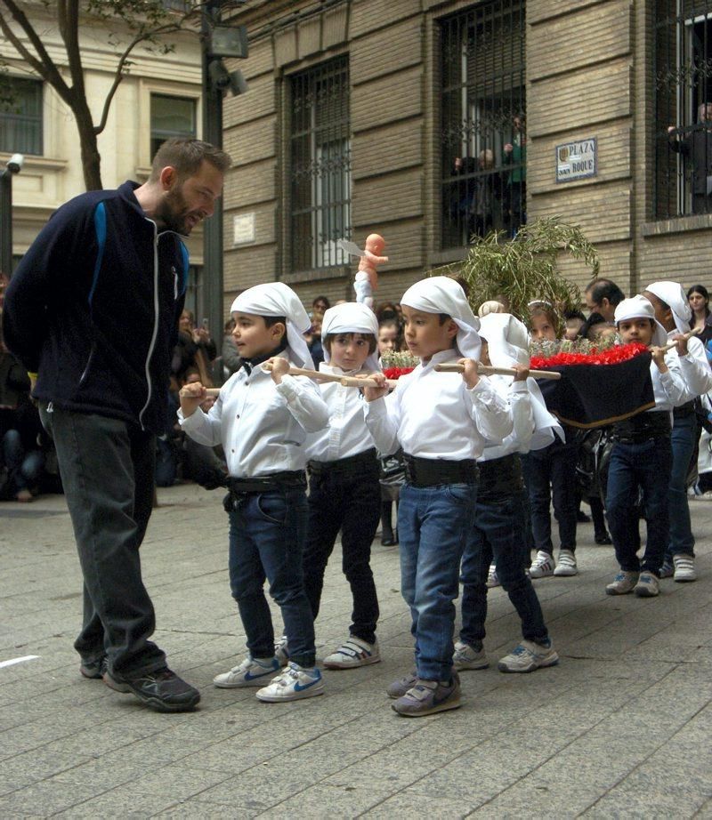 Procesión infantil del colegio Escolapios