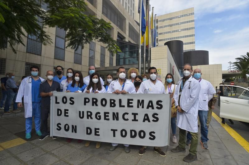 Manifestación de los médicos de urgencias