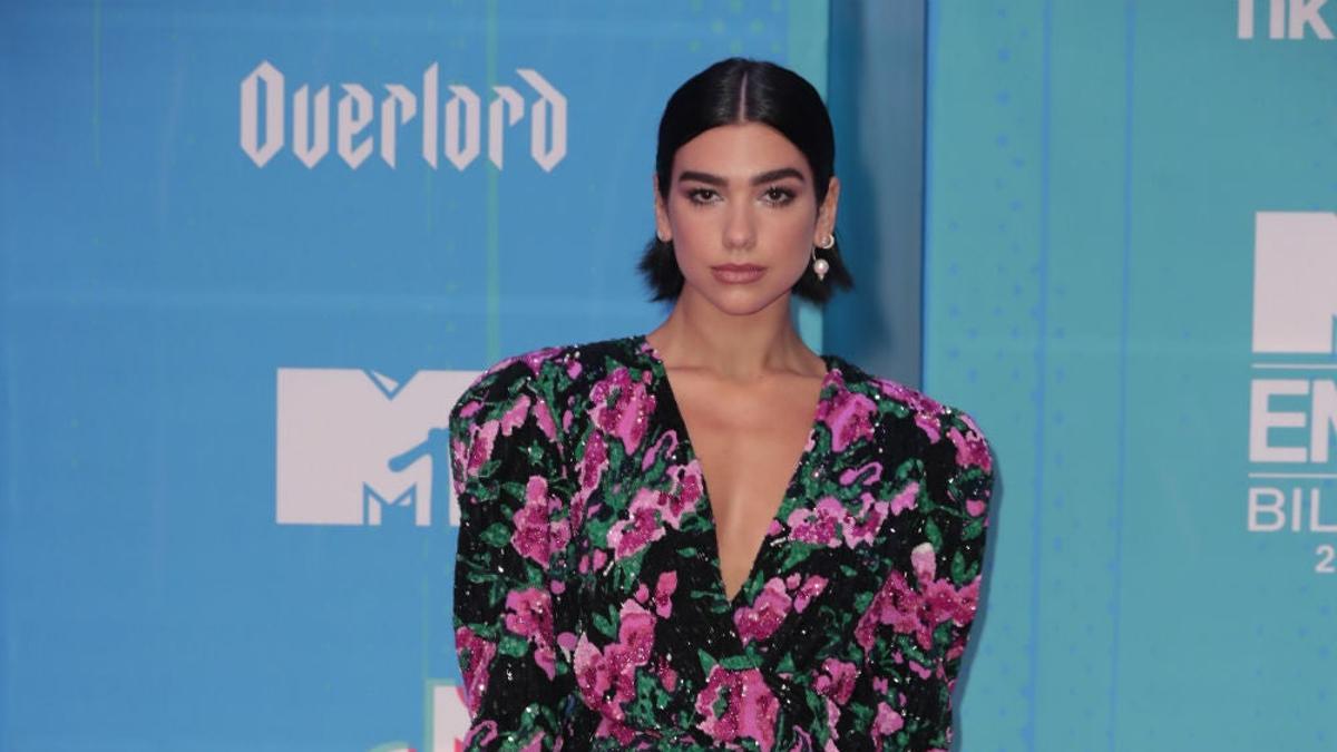 Dua Lipa en los MTV Europe 2018