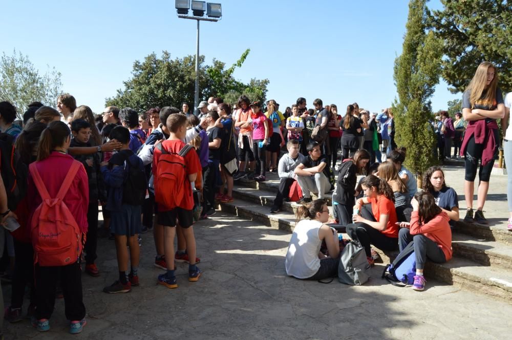 Els berguedans renoven el vot de poble i pugen a Queralt per celebrar Sant Marc