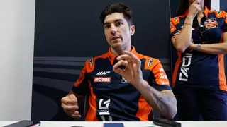 Viñales y Bastianini esperanzados con su evolución sobre las KTM RC16