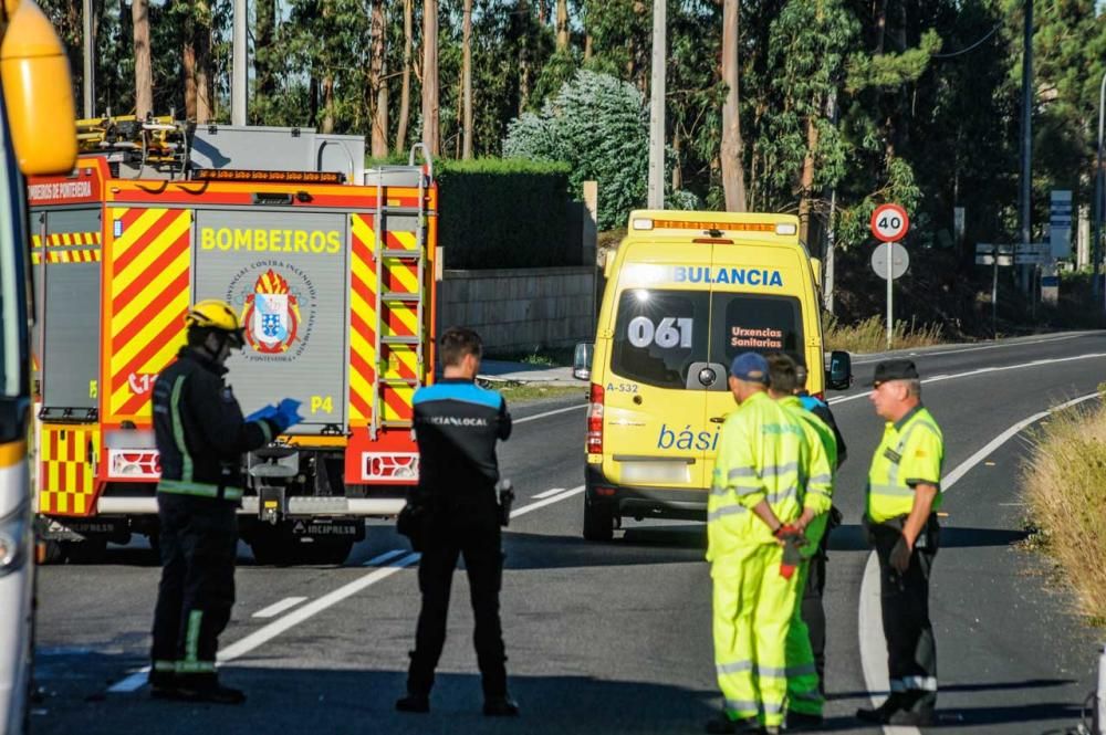 Una menor fallece en una colisión con un bus escolar en Vilanova