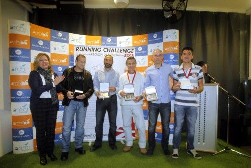 Entrega de premios de la Running Challenge