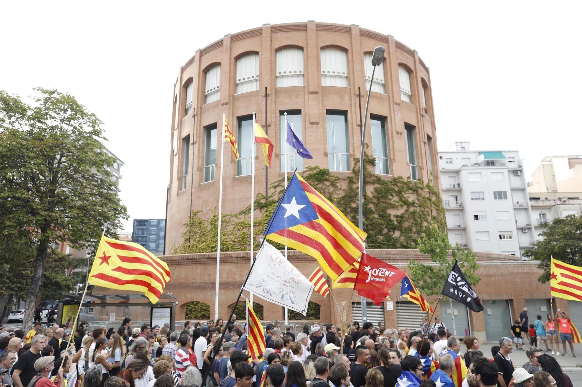 La manifestació de Girona de la Diada, en imatges