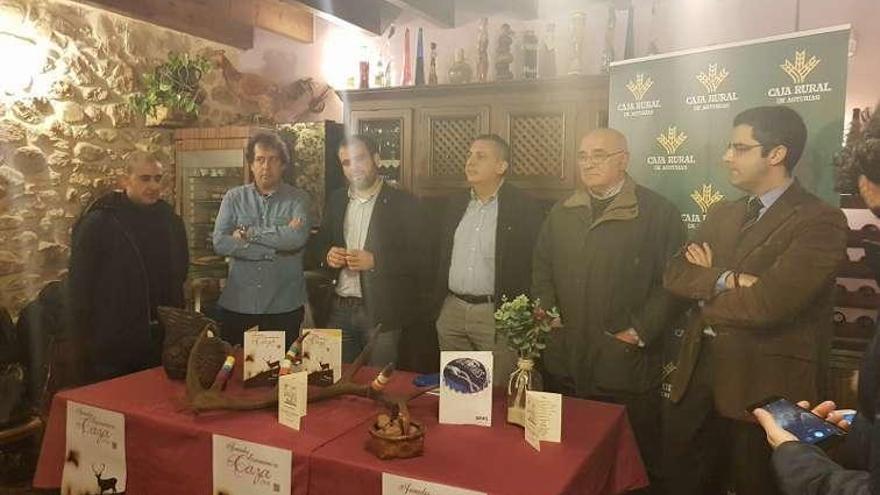 Presentación de las 30.ª Jornadas de la caza de Piloña en Infiesto.