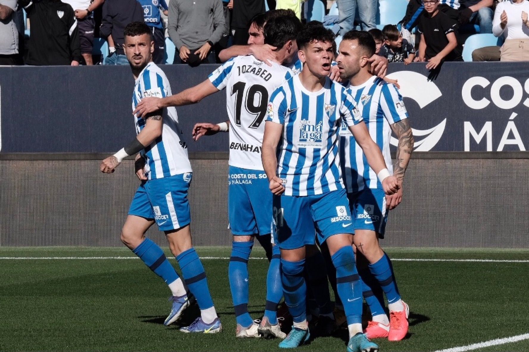 Las imágenes del Málaga CF - Real Valladolid