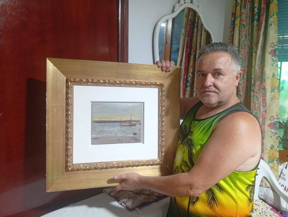 Andrés Hurtado, el señor de Murcia que se encontró un cuadro de Sorolla olvidado en la calle de Sevilla