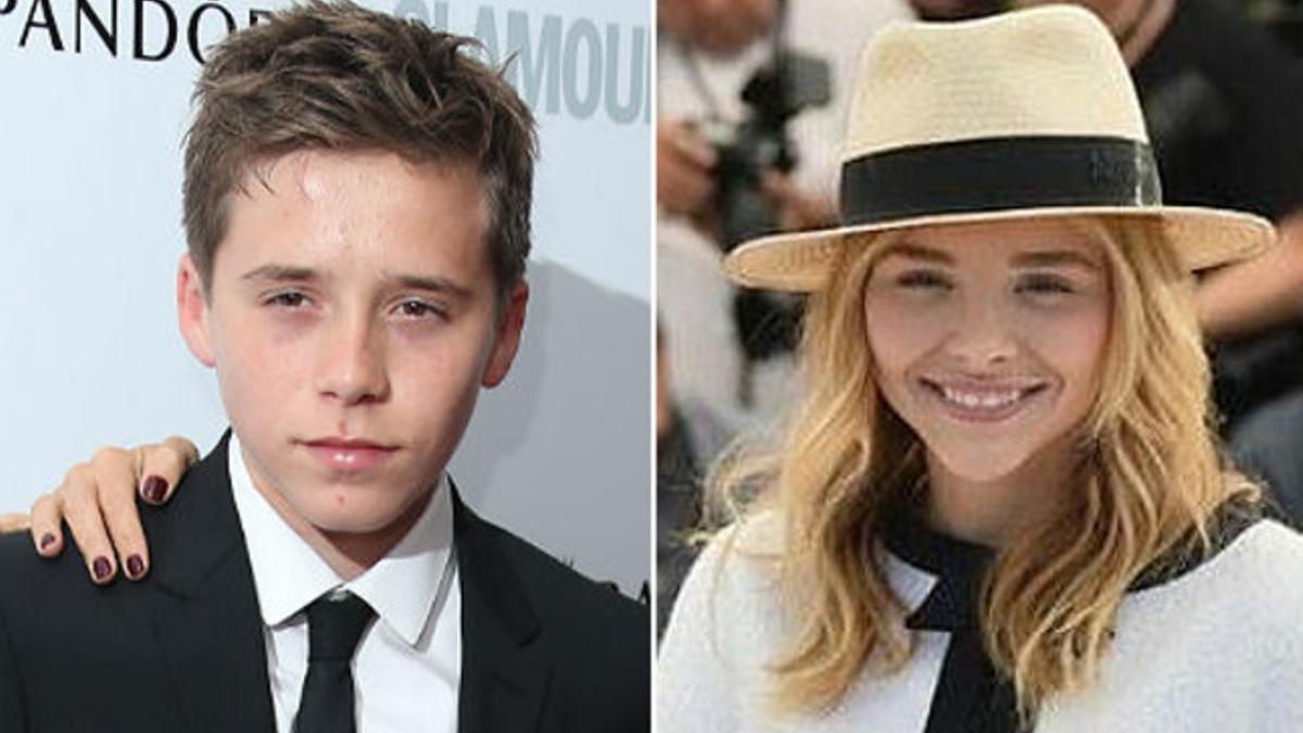 Según la prensa británica, Brooklyn Beckham se habría enamorado de la actriz Chloe Moretz.