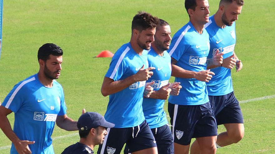 Los jugadores del Málaga han tenido una semana larga para preparar el duelo.