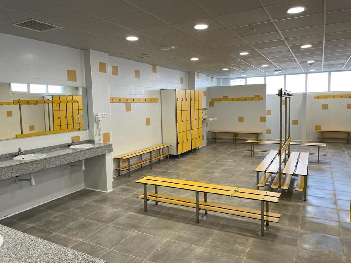 Remodelacion vestuarios.