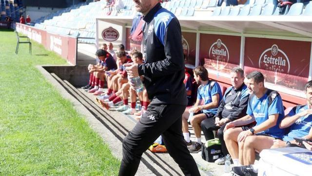 Rubén Domínguez, la pasada jornada en Pasarón. | Gustavo Santos