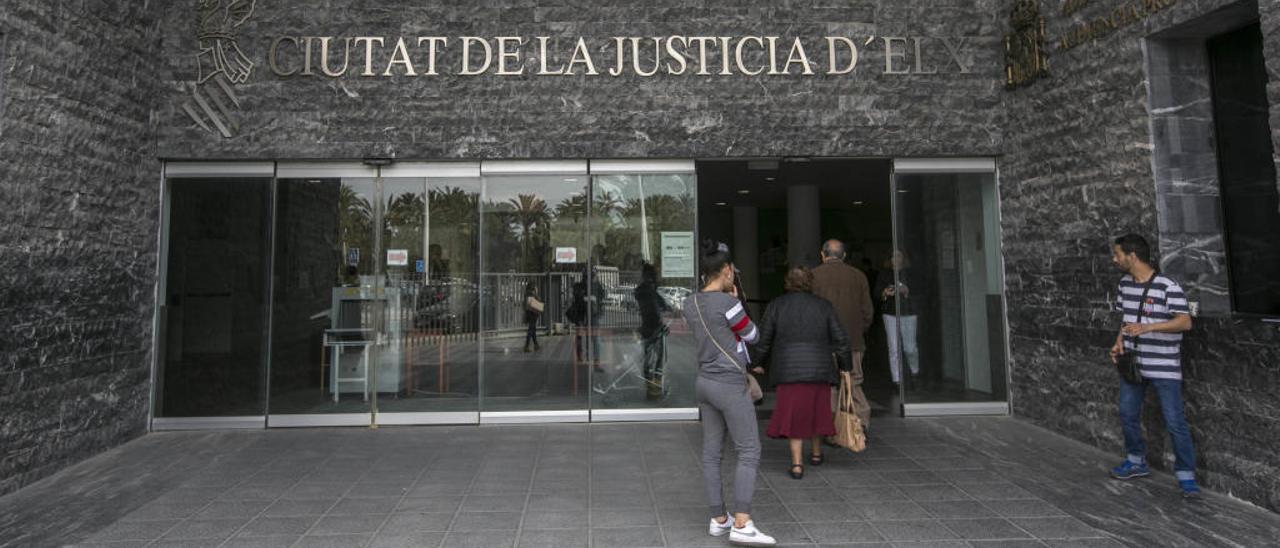 La Ciudad de la Justicia de Elche, en una imagen de archivo.