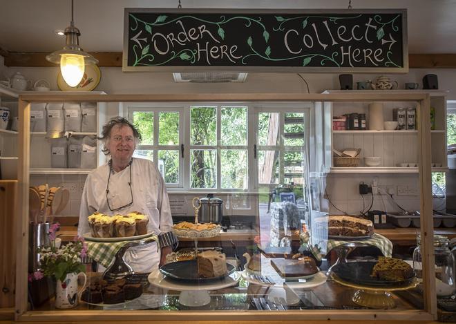 The Burren Tea room.