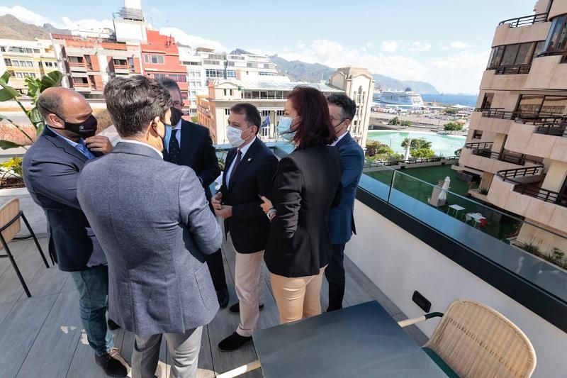 Inauguración del nuevo  hotel de la cadena AC Hoteles en Santa Cruz de Tenerife