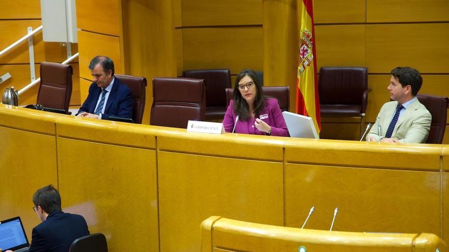 La alcaldesa de A Coruña defiende en el Senado la medida que congeló la subida de los alquileres: "No es una varita mágica, pero reducimos el precio"