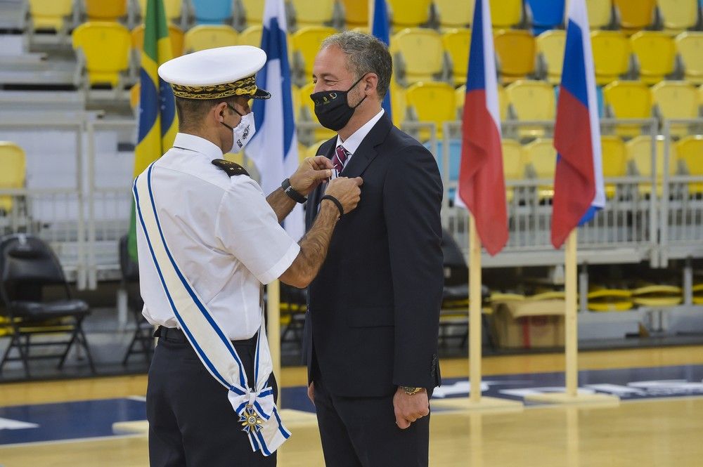 Ceremonia de clausura del Mundial de pentathlon aeronáutico