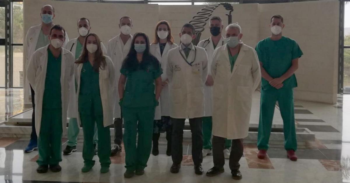 Parte del equipo del Programa de Trasplante Cardíaco del Hospital Dr. Negrín. | | EL DÍA