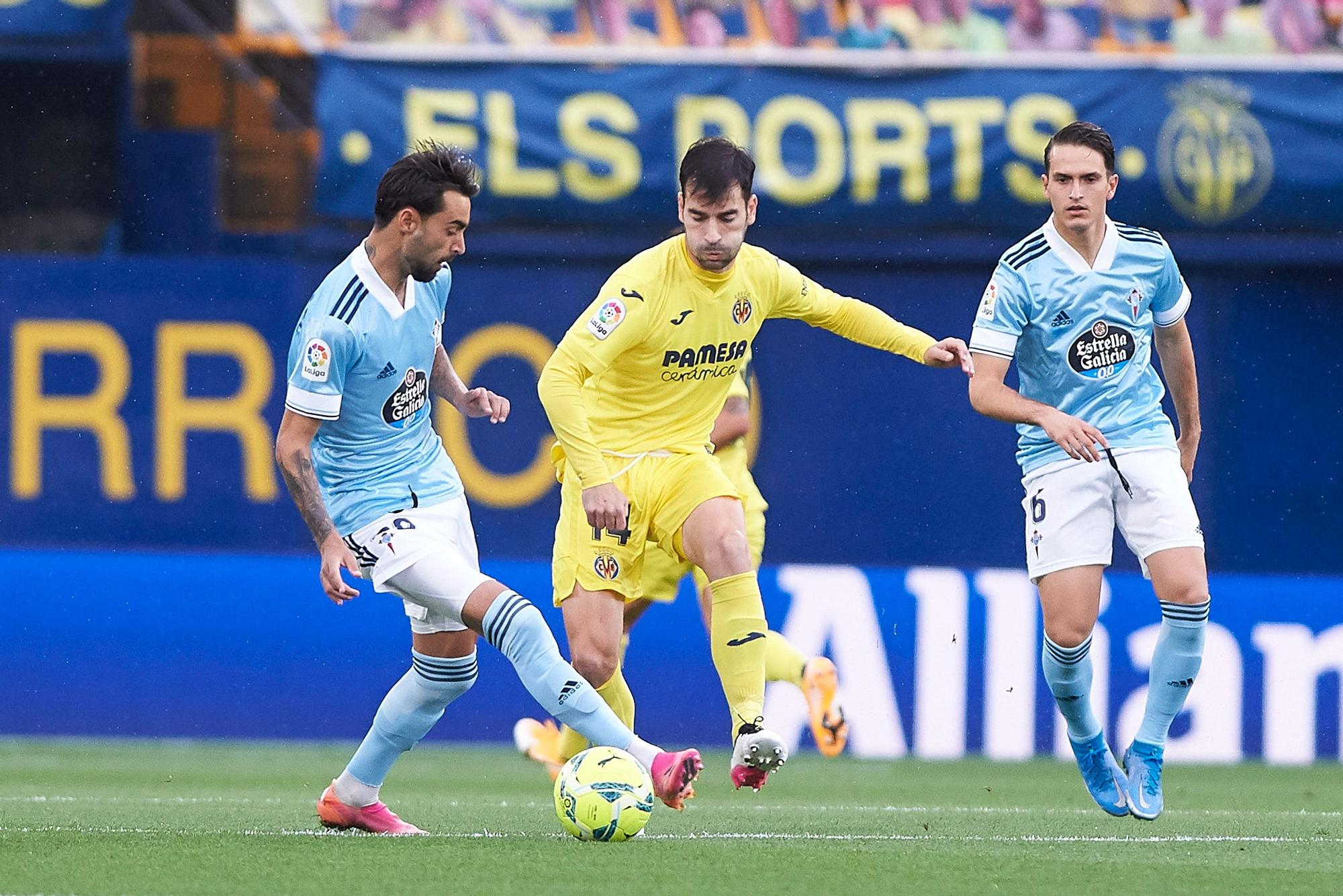 El Villarreal-Celta, en imágenes