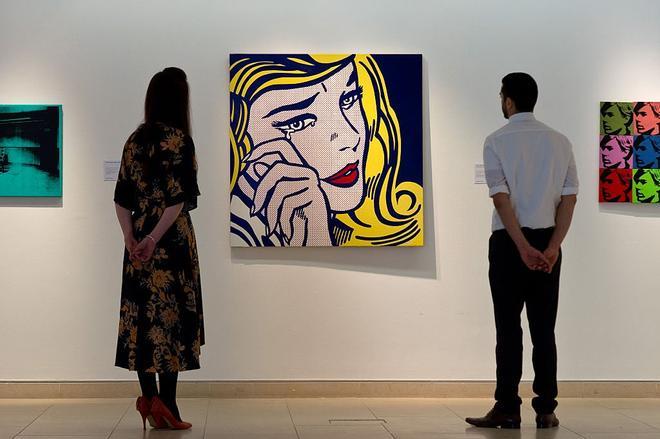 Exposición de las obras de Roy Lichtenstein