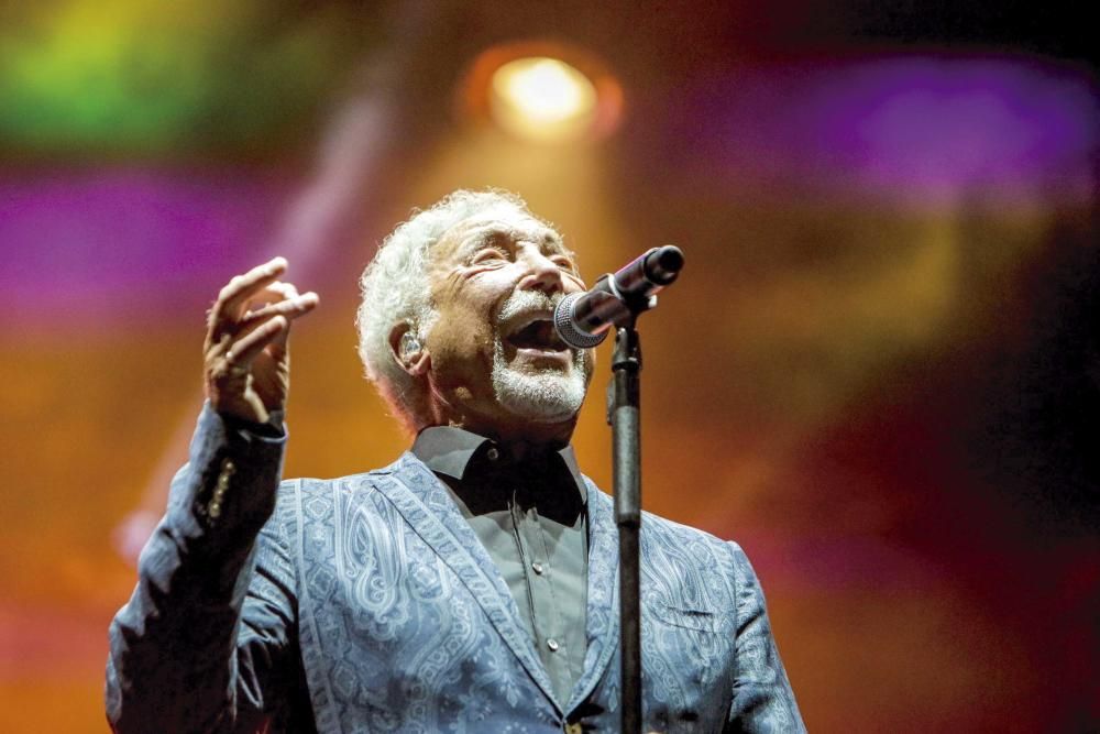 Der walisische Sänger Tom Jones