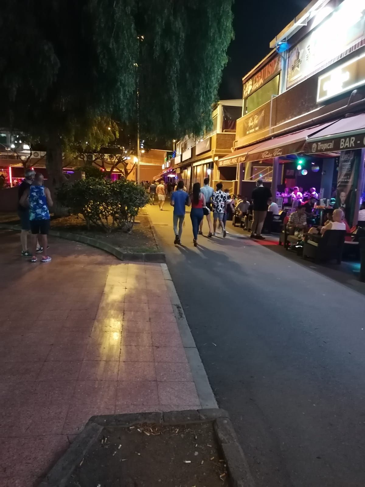 Sábado noche tranquilo en el Sur, Gran Canaria