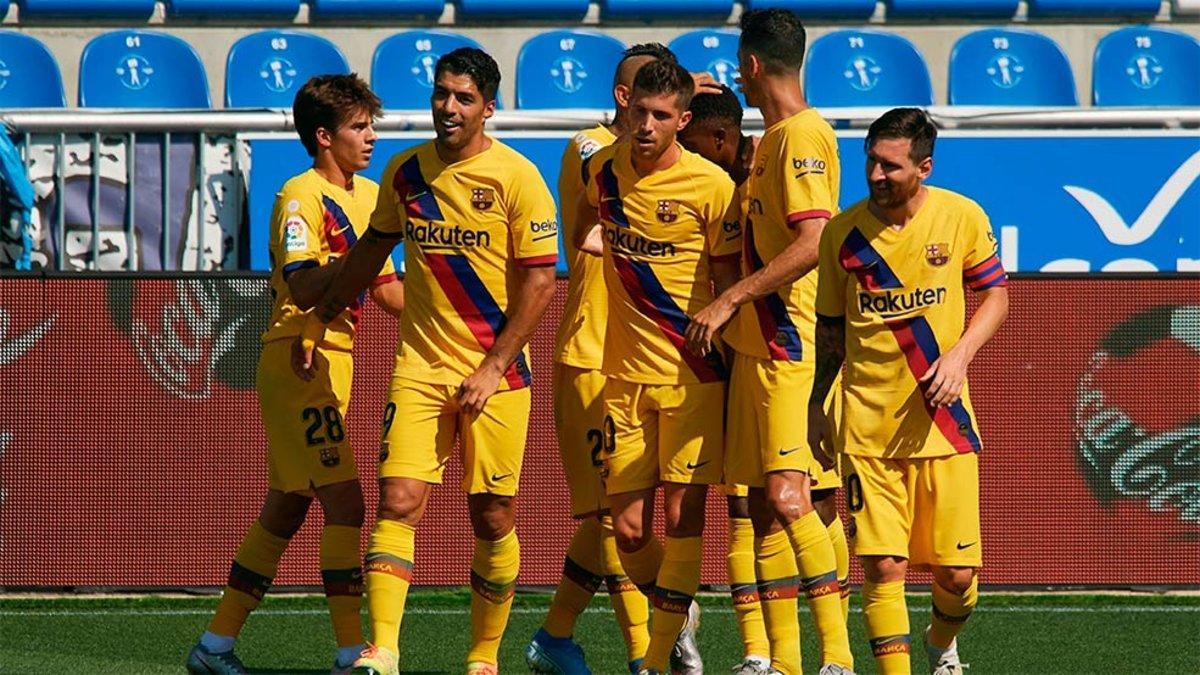 El Barça se adelantó en el marcador