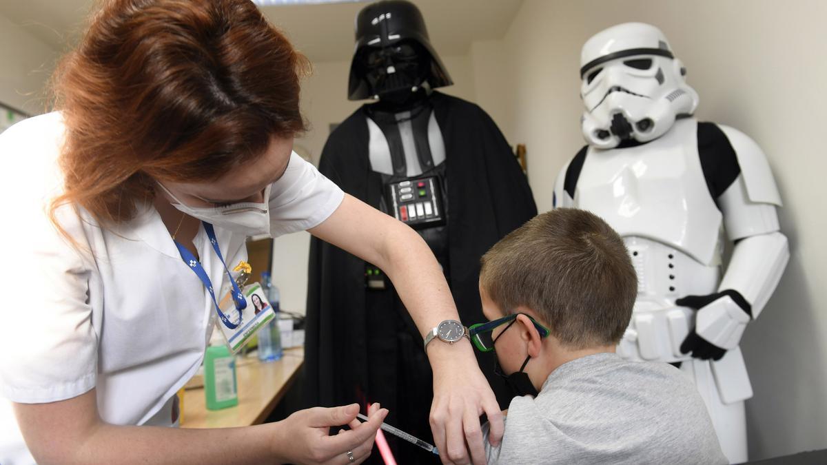 Vacunación en el área sanitaria VIII