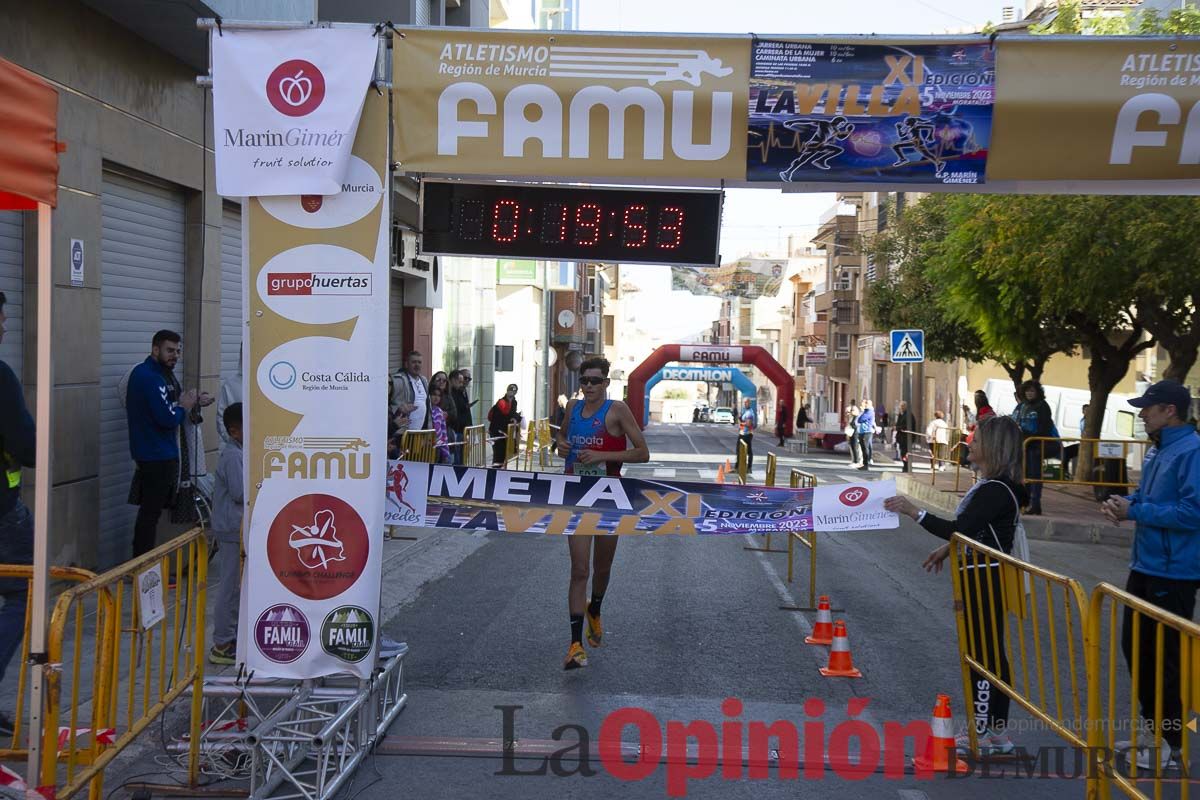 XI edición de la Carrera Urbana y Carrera de la Mujer La Villa de Moratalla, Gran Premio ‘Marín Giménez’