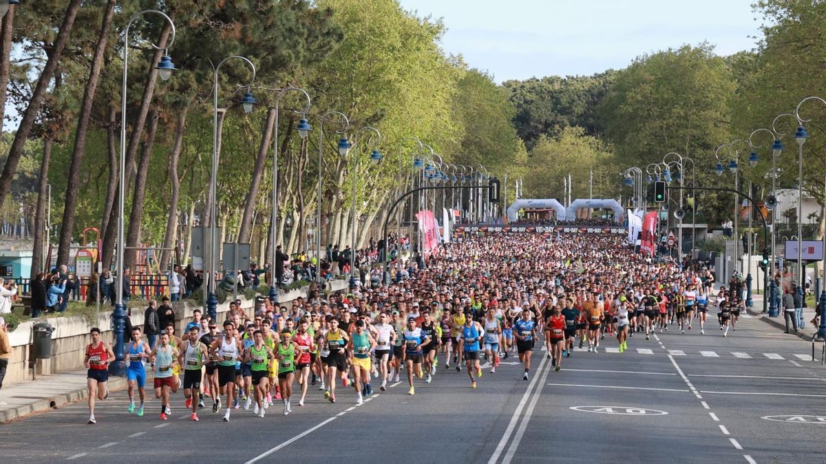 Salida de la Vig-Bay 2026.